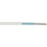 TE Connectivity 0.6 mm² White Hook Up Wire, 20 AWG, 19x32 AWG Core Strands, 100 m Length, Ethylene 55A0811-20-9