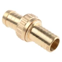Nito Brass Hose Connector 19.05 mm Inside Diameter, 25 bar Maximum Operating Pressure 27260A4