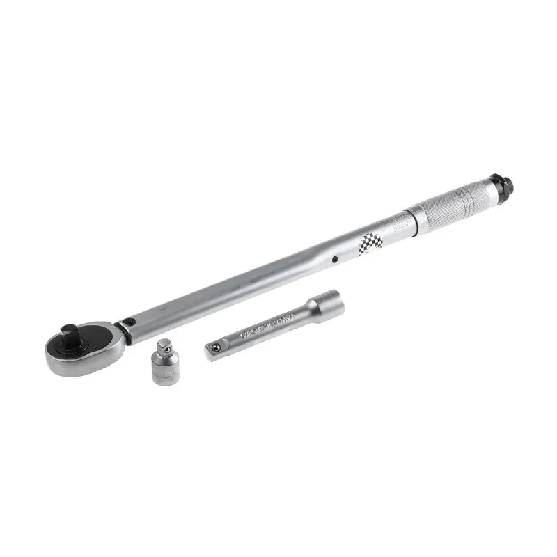 CK Dial Torque Wrench, 42 To 210 Nm, 1/2 in Drive, Square Drive, Chrome Vanadium Steel, 600mm Overall T4463