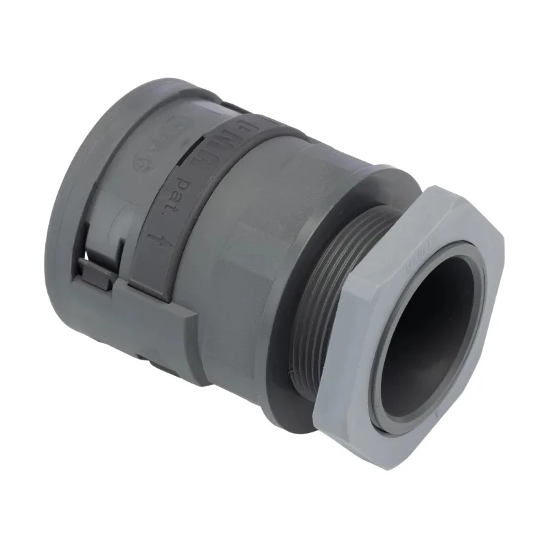 PMA Cable Conduit Fitting 36 mm Nominal Size M40 Polyamide 6 Grey IP66 Rated SVND-M406GT