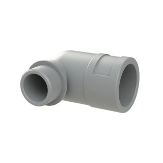 PMA Cable Conduit Fitting 23 mm Nominal Size, M25 Thread, Polyamide 6, Grey, IP66 Rated SVWD-M253GT