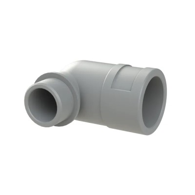 PMA Cable Conduit Fitting 23 mm Nominal Size, M25 Thread, Polyamide 6, Grey, IP66 Rated SVWD-M253GT