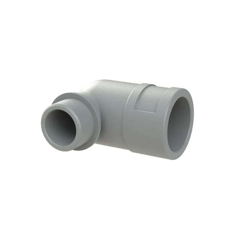 PMA Cable Conduit Fitting 23 mm Nominal Size, M25 Thread, Polyamide 6, Grey, IP66 Rated SVWD-M253GT