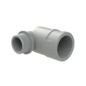 PMA Cable Conduit Fitting 23 mm Nominal Size, M25 Thread, Polyamide 6, Grey, IP66 Rated SVWD-M253GT