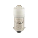 JKL Components White Indicator Lamp 24 V AC/DC BA9 Base 9.6 mm Diameter LE-BA9S-24W