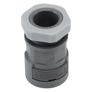 PMA Cable Conduit Fitting 12 mm Nominal Size PG11 Thread Polyamide 6 Grey IP66 SVND-P112GT-8
