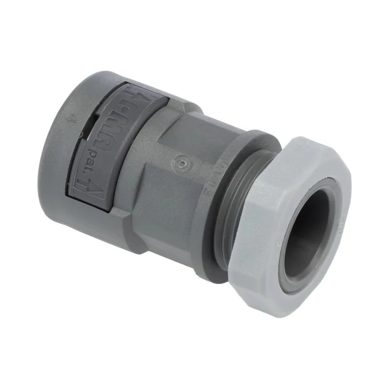 PMA Cable Conduit Fitting 12 mm Nominal Size PG11 Thread Polyamide 6 Grey IP66 SVND-P112GT-8