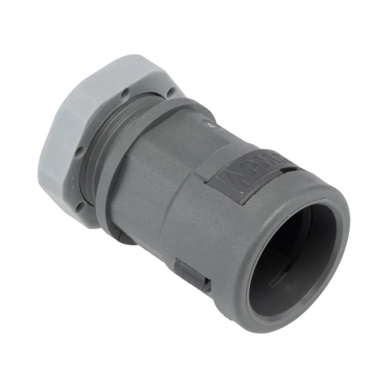PMA Cable Conduit Fitting 12 mm Nominal Size PG11 Thread Polyamide 6 Grey IP66 SVND-P112GT-8
