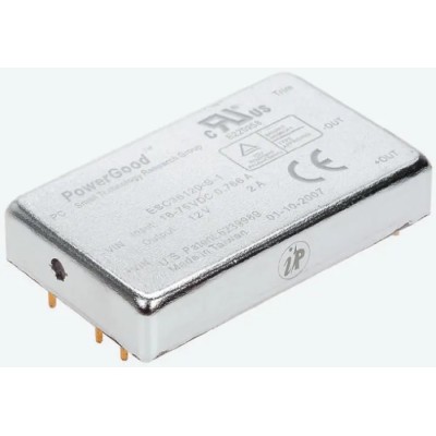 Ideal Power DC/DC Converter 24V 600mA 18V-36V Input 30W Through Hole ESC24240-D-1IP