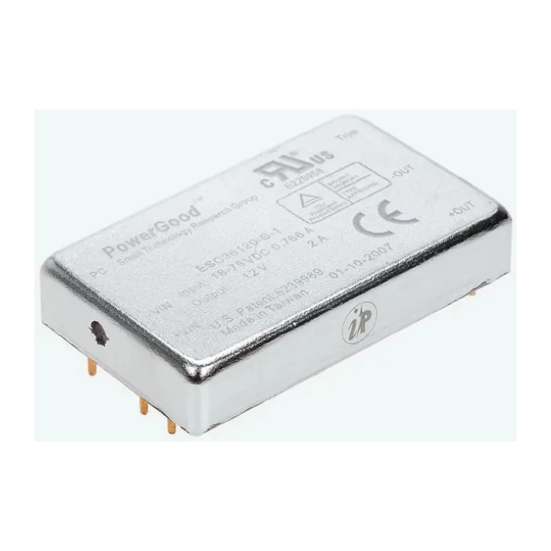 Ideal Power DC/DC Converter 24V 600mA 18V-36V Input 30W Through Hole ESC24240-D-1IP