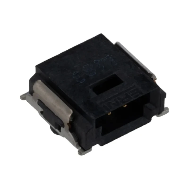 ERNI MiniBridge Series Right Angle Surface PCB Header 2 Contacts 1.27 mm Pitch 1 Row Shrouded 214011 / 214011-E