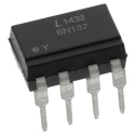 Lite-On DC Input Transistor Output Optocoupler 8-Pin DIP Through Hole 6N137-L