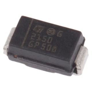 STMicroelectronics Schottky Diode 150 V 2 A Surface Mount 2-Pin DO-214AC STPS2150A