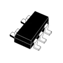 STMicroelectronics 4-Element Uni-Directional TVS Diode, 150 W Peak Pulse Power, 5-Pin SOT-323 Package ESDA6V1W5