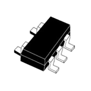 STMicroelectronics 4-Element Uni-Directional TVS Diode, 150 W Peak Pulse Power, 5-Pin SOT-323 Package ESDA6V1W5