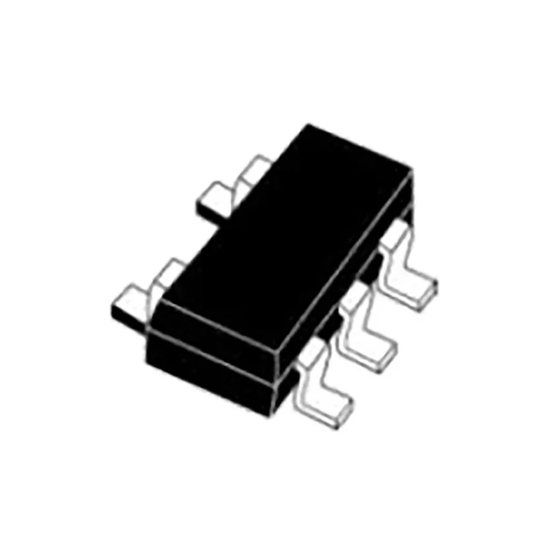 STMicroelectronics 4-Element Uni-Directional TVS Diode, 150 W Peak Pulse Power, 5-Pin SOT-323 Package ESDA6V1W5