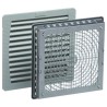 Pfannenberg PF 42.500 Series Filter Fan 230V AC 18W 145 m³/h Filtered Airflow 205.7 m³/h Unimpeded Airflow 252mm x 252mm IP55