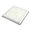 Pfannenberg Fabric Filter Thermoplastic Exhaust Fan Filter for 224 x 224 mm Fans PF65.000/PF66.000/PF67.000/PFA 11760003055