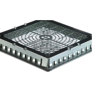 Pfannenberg PF Series Fabric Filter Thermoplastic Fan Filter for 223 x 223 mm Fans 252 mm 11740003055
