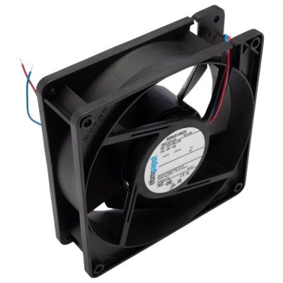 ebm-papst 5200 N Series Axial Fan 24V DC 4.6W 192mA Max 187m³/h IP68 IP54 127mm Square Frame 5214NM
