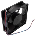 ebm-papst 5200 N Series Axial Fan 24V DC 4.6W 192mA Max 187m³/h IP68 IP54 127mm Square Frame 5214NM