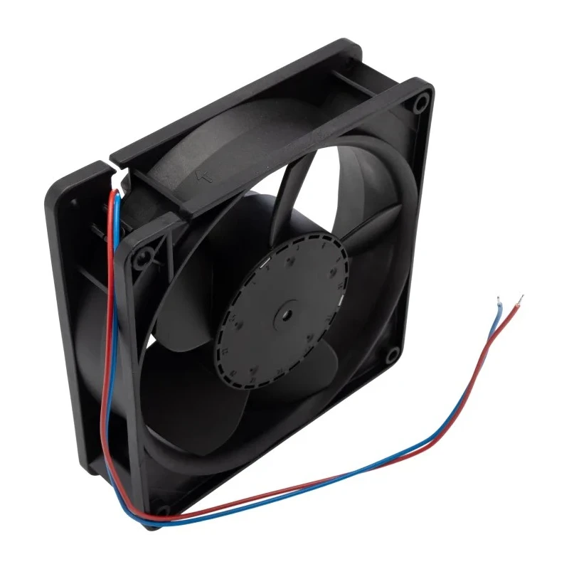 ebm-papst 5200 N Series Axial Fan 24V DC 4.6W 192mA Max 187m³/h IP68 IP54 127mm Square Frame 5214NM