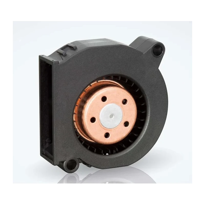ebm-papst RLF 35 Series Centrifugal Fan, 12V DC, 9.6 m³/h Airflow, 6700 RPM, 51mm x 51mm x 15mm RLF35-8/12N