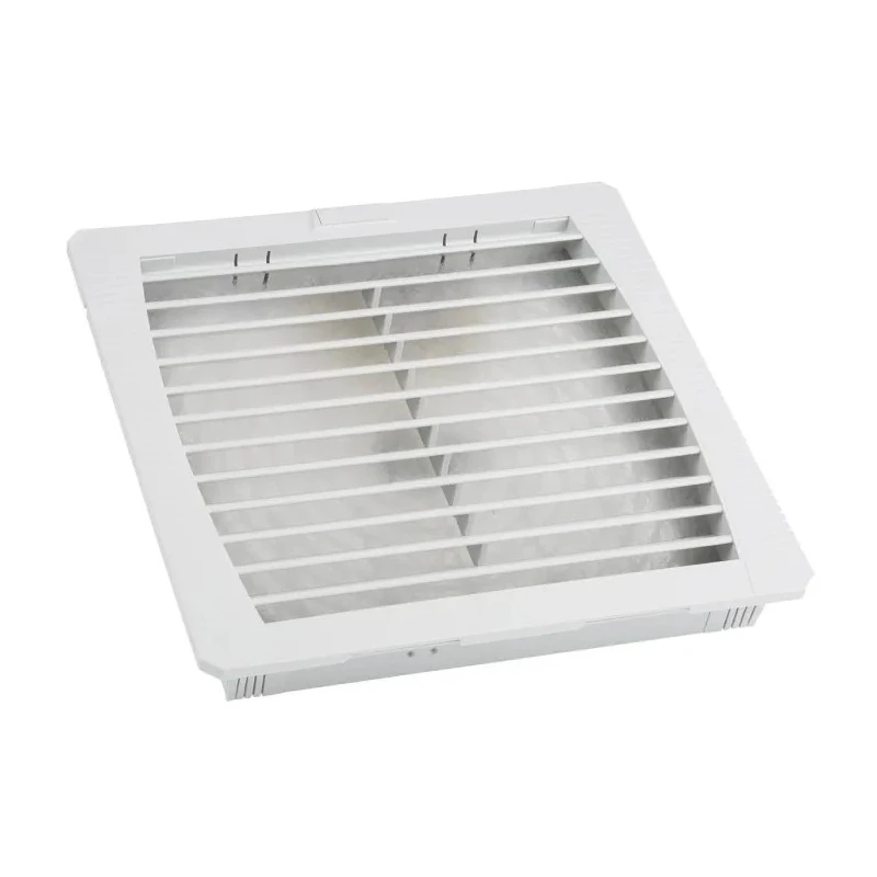Pfannenberg PF Series Fabric Filter Thermoplastic Fan Filter for 223 x 223 mm Fans, 252 x 252 x 97 mm 11740001055