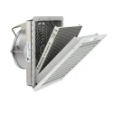 Pfannenberg PF 43.000 EMC Series Filter Fan, 230V AC, 45W, 256 m³/h Filtered Airflow, 380.8 m³/h Unimpeded Airflow IP54