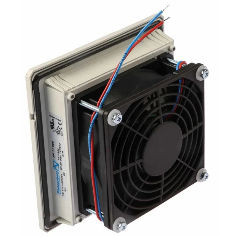 Pfannenberg PF 11.000 Series Filter Fan, 24V DC, 2.4W Power, 12 m³/h Filtered Air Flow, 19 m³/h Unimpeded Air Flow IP54