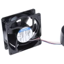 ebm-papst 4100 NH4 S-Force Series Axial Fan 12V dc, 32 W, 2.66 A, 355 m³/h, IP54/IP68, 119x119x38 mm 4112N/2H4