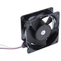 ebm-papst 4100 NH4 S-Force Series Axial Fan 12V dc, 32 W, 2.66 A, 355 m³/h, IP54/IP68, 119x119x38 mm 4112N/2H4