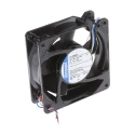 ebm-papst 4100 NH3 - S-Force Series Axial Fan, 12V DC, 21.6 W, 1.8 A, 310 m³/h Air Flow, Backward Curve, 119mm 4112N/2H3