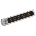 Amphenol Communications Solutions Delta D 37 Way Straight 2.76 mm Pitch Through Hole D-Sub Connector with M3 D37P24A4PL00LF