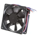 ebm-papst 8400 N Series Axial Fan, 12V DC, 1.5 W Power, 45 m³/h Air Flow, 2050 rpm Speed, IP68 IP54 Rated, 80 mm x 8412NGMLV