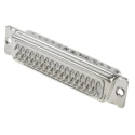 Amphenol Communications Solutions 50 Way Straight 2.76 mm Pitch Panel Mount D-Sub Connector Male DD50P064TXLF