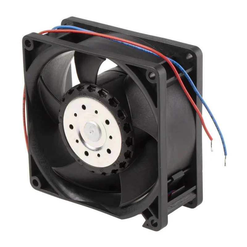 ebm-papst 3200 J - S-Force Series Axial Fan 12V DC 9W 750mA Max 146 m³/h IP68 IP54 92mm x 92mm x 38mm 3212JH