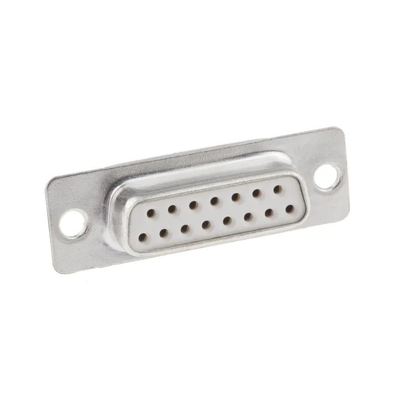 Amphenol Communications Solutions 15 Way Straight 2.74 mm Pitch Panel Mount D-Sub Connector Female DA15S064TLF