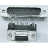 Amphenol Communications Solutions Delta D 37 Way Right Angle 2.76 mm Pitch Through Hole D-Sub Connector, with D37S13A4GX00LF