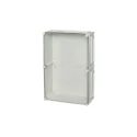 Fibox Flanged EK Series Grey Transparent Lid Polycarbonate Enclosure 180 mm x 560 mm x 380 mm IP66