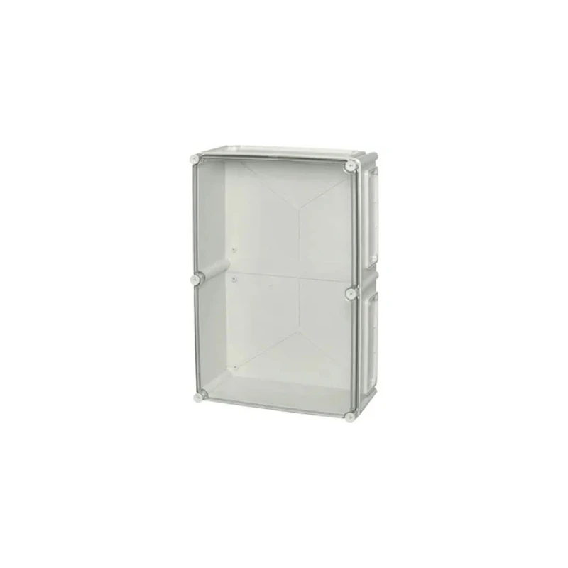 Fibox Flanged EK Series Grey Transparent Lid Polycarbonate Enclosure 180 mm x 560 mm x 380 mm IP66