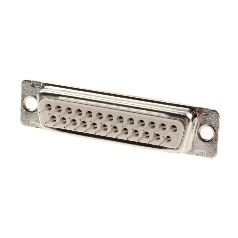 Amphenol Communications Solutions D 25 Way Straight 2.76 mm Pitch Through Hole D-Sub Connector Male DB25P364TXLF