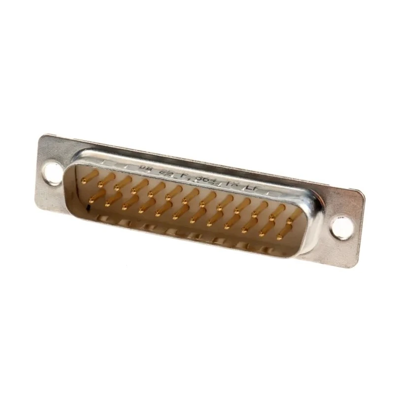 Amphenol Communications Solutions D 25 Way Straight 2.76 mm Pitch Through Hole D-Sub Connector Male DB25P364TXLF