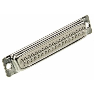 Amphenol Communications Solutions 37 Way Straight 2.76 mm Pitch Panel Mount D-Sub Connector Female DC37S064TLF