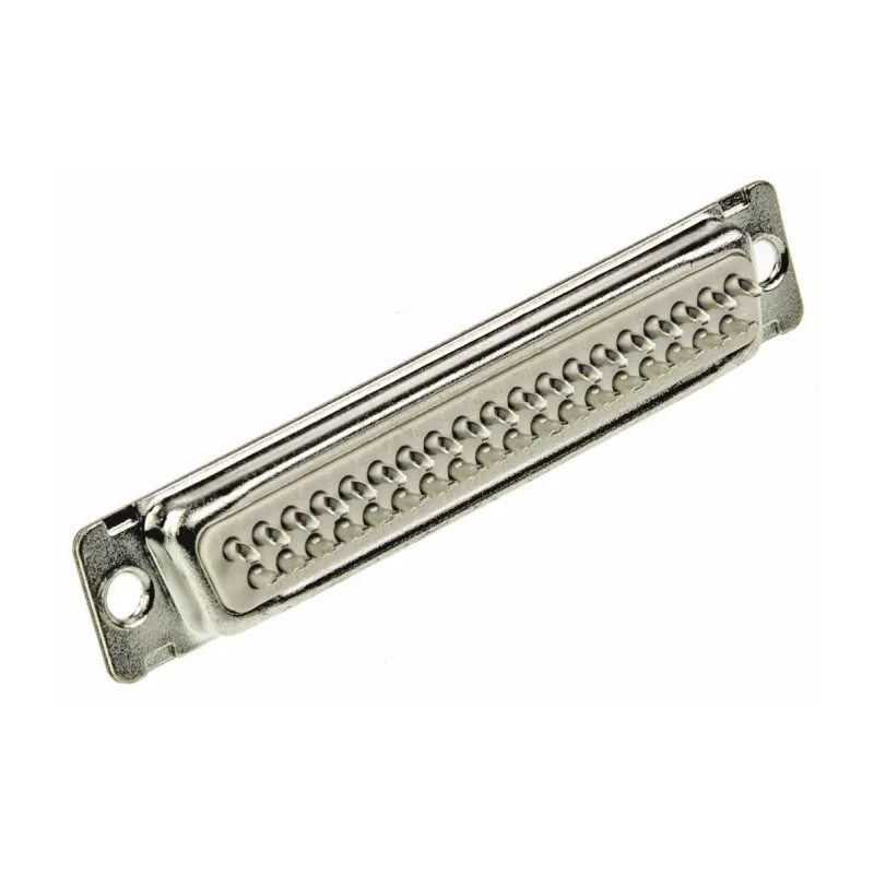 Amphenol Communications Solutions 37 Way Straight 2.76 mm Pitch Panel Mount D-Sub Connector Female DC37S064TLF