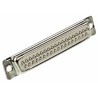 Amphenol Communications Solutions 37 Way Straight 2.76 mm Pitch Panel Mount D-Sub Connector Female DC37S064TLF