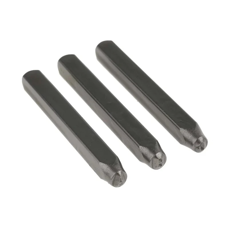 RS PRO 3 mm x 27 Piece Engraving Punch Set Letter Punch Set with 12 Blanks and Fount Punch Set 251-738