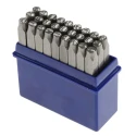 RS PRO 3 mm x 27 Piece Engraving Punch Set Letter Punch Set with 12 Blanks and Fount Punch Set 251-738