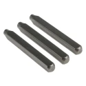 RS PRO 3 mm x 27 Piece Engraving Punch Set Letter Punch Set with 12 Blanks and Fount Punch Set 251-738