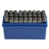 RS PRO 8 mm x 27 Piece Letter Engraving Punch Set for Metal Objects 251-744